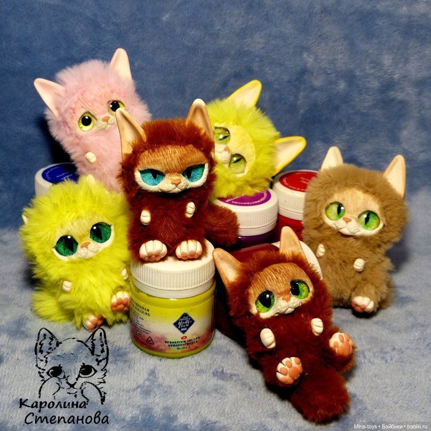 Кошечка Зефирка — Авторские игрушки (фото 5)