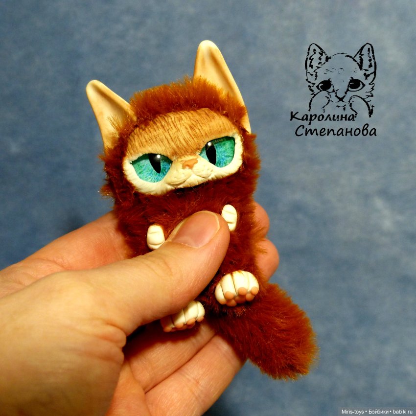 Котята Злобик и Обижуля — Авторские игрушки (фото 6)