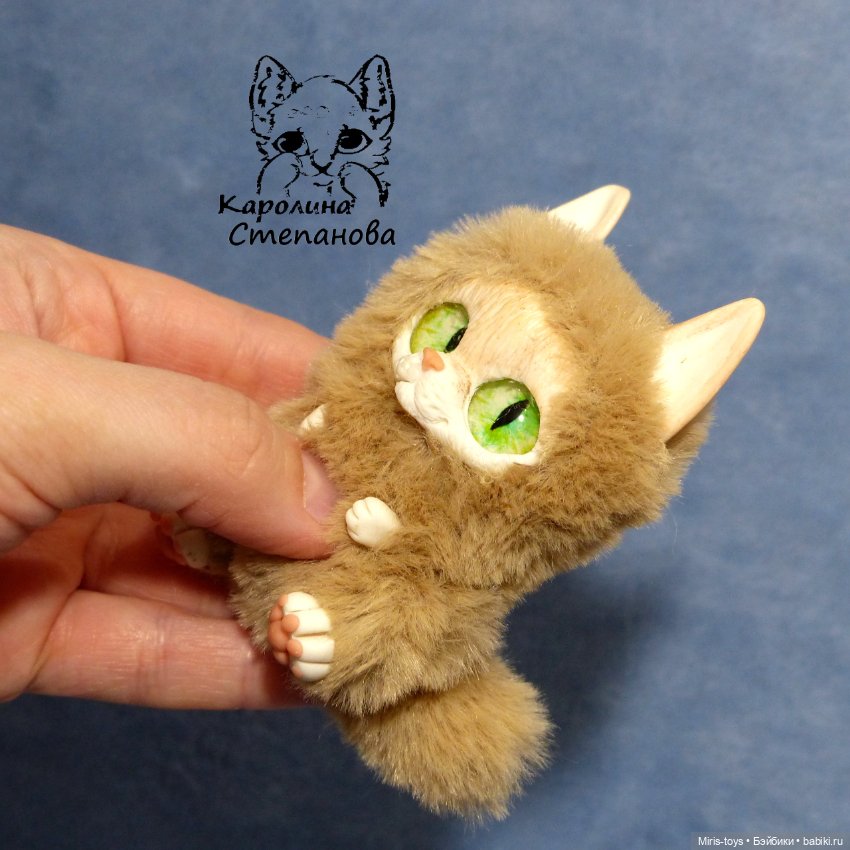 Котенок Домовёнок — Авторские игрушки (фото 2)