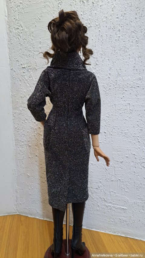 Платье с люрексом для SD — Одежда для BJD (фото 5)