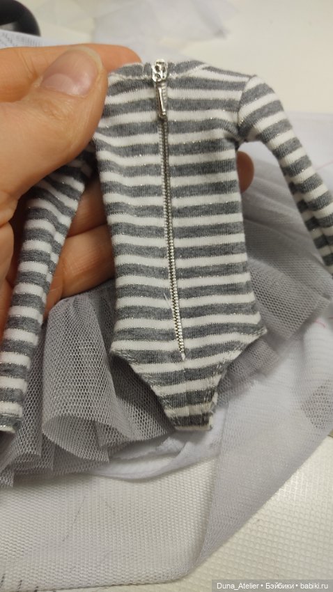 Комплект боди +юбочка — Одежда для BJD (фото 2)