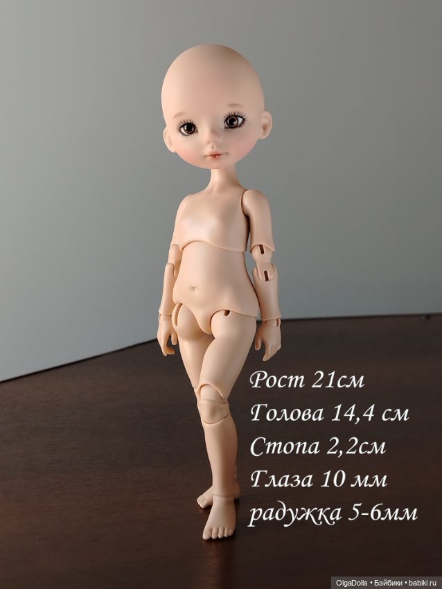 Юки, нюд — Авторские куклы BJD (фото 7)