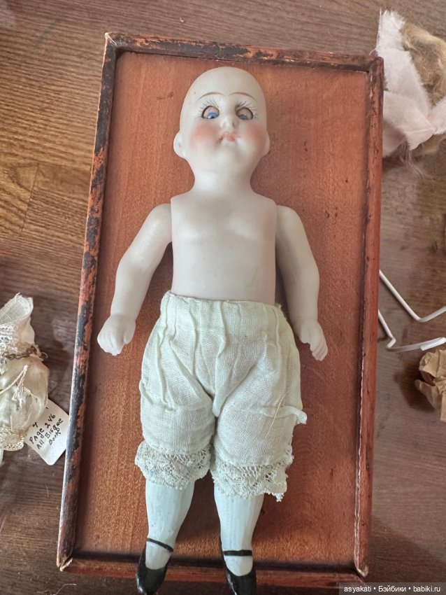 Миньонетта 16 см — Антикварные куклы (фото 4)