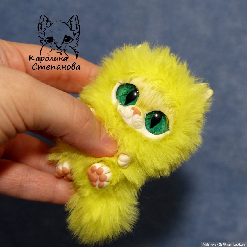 Котенок Пушэн — Авторские игрушки (фото 4)