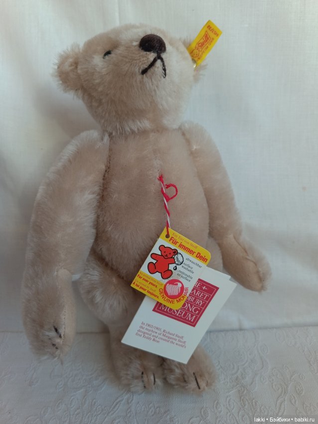 Медведь Steiff — Винтажные куклы и игрушки детства (фото 2)