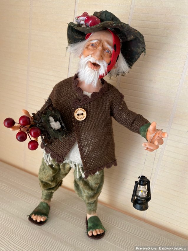 Старичок-Лесовичок — Авторские куклы (фото 4)