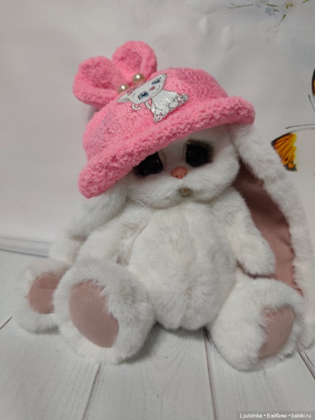 Белоснежная зайка — Авторские игрушки