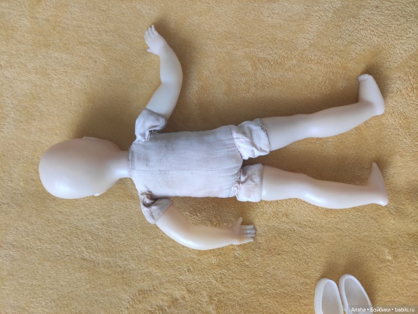 Кукла СССР Звёздочка мягкое тело (фото 2)