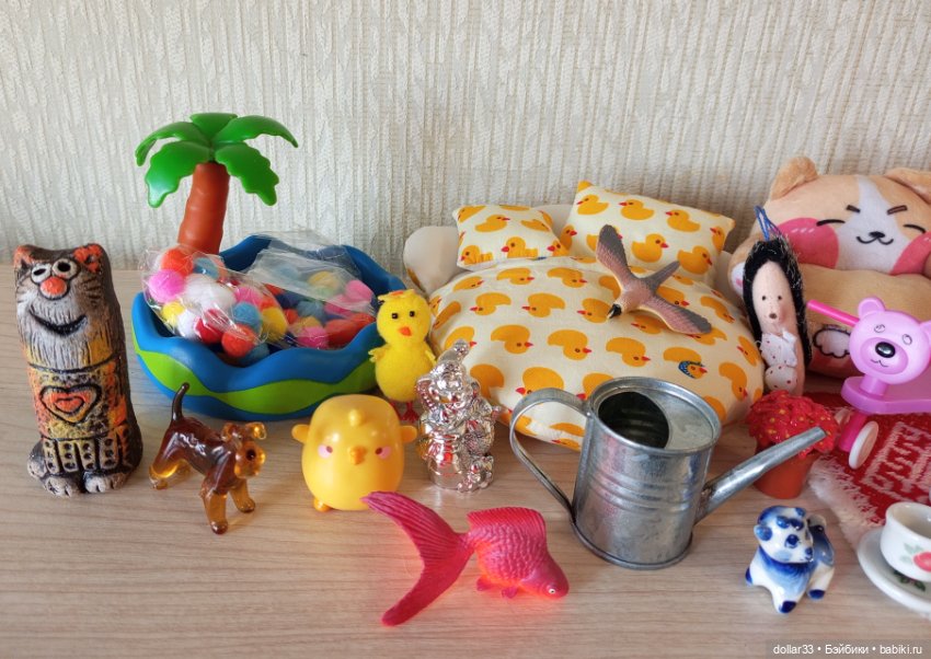 Лот аксессуаров для маленьких кукол (фото 3)