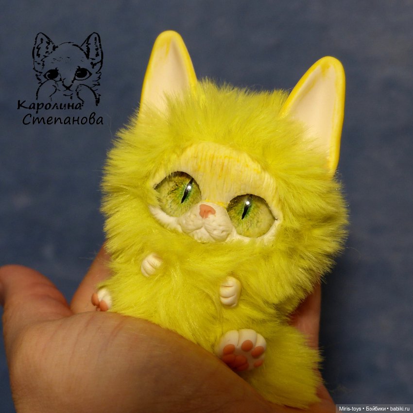 Кошечка Солнышко — Авторские игрушки