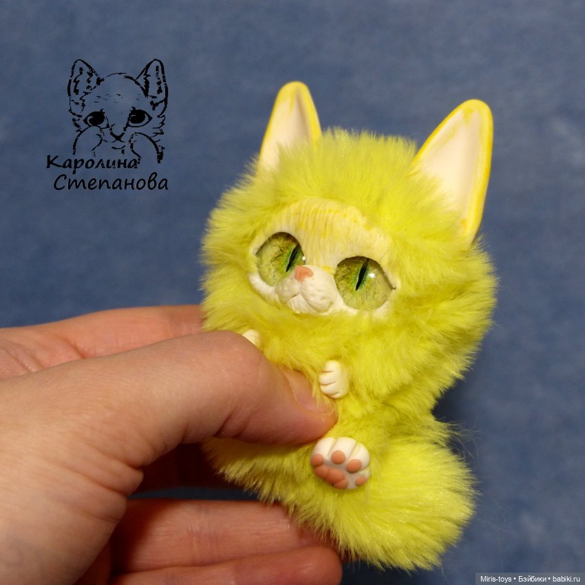 Кошечка Солнышко — Авторские игрушки (фото 3)
