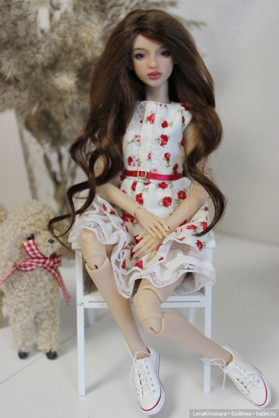 Кукла БЖД Адель Елены Акимовой