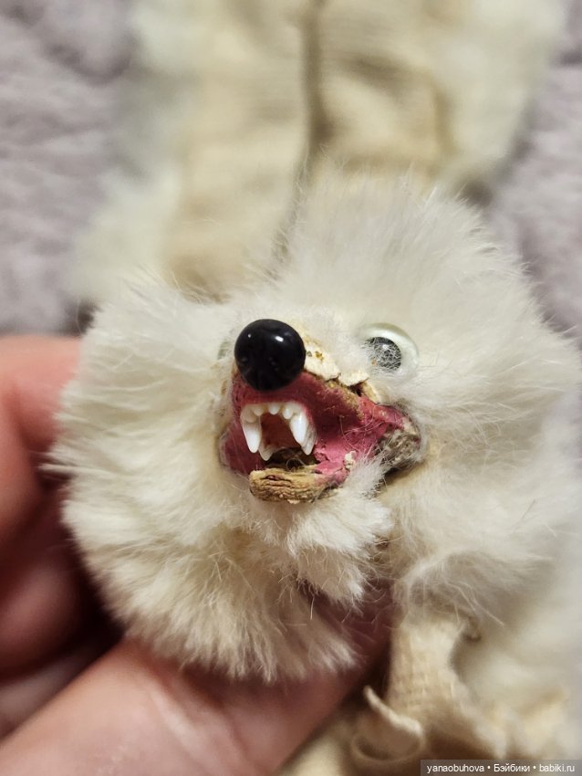 Антикварная кукольная горжетка под реставрацию (фото 5)