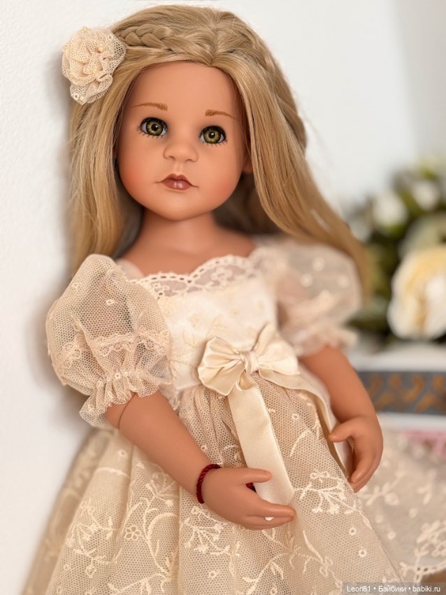 Изысканное платьице для куколок Готц 50 см (фото 2)