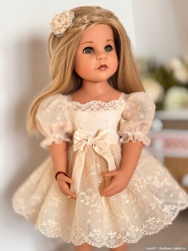 Изысканное платьице для куколок Готц 50 см (фото 5)