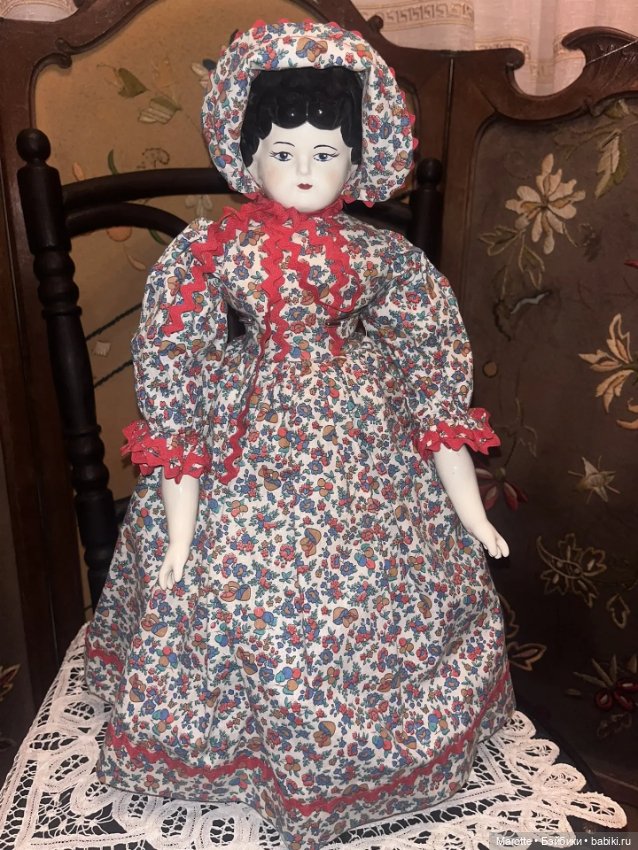 Реплика антикварной куклы China doll (фото 2)