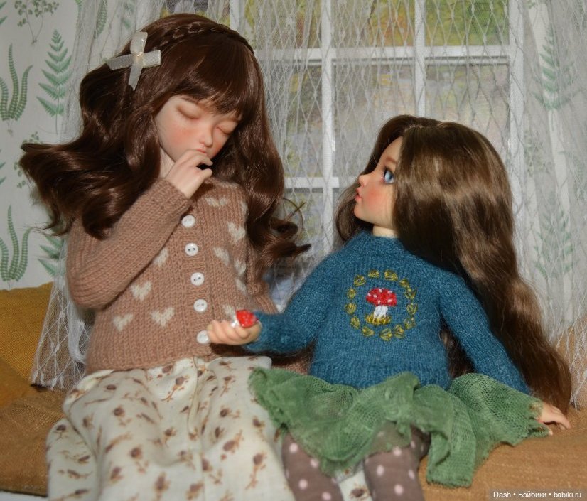 Парик с косичкой и бантиками для Минифи, 7-8 (фото 2)