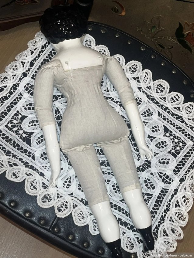 Реплика антикварной куклы China doll (фото 9)