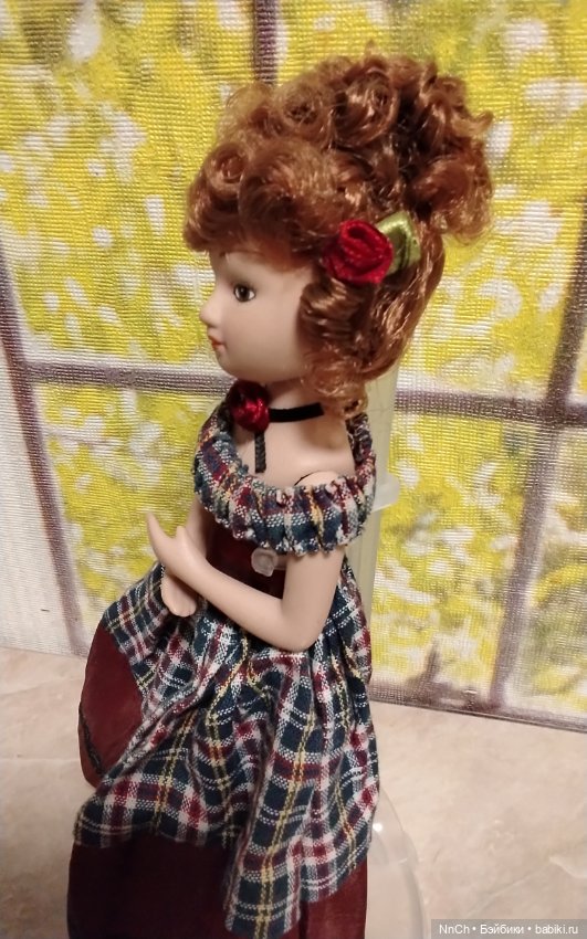 Фарфоровая кукла кузина Бетта (фото 2)