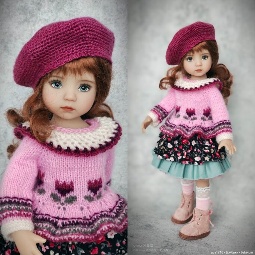 Аутфит для кукол Паола Рейна и Little Darling (фото 6)