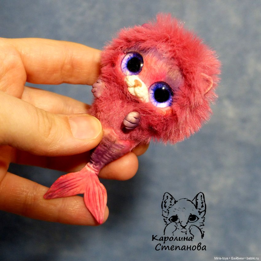 Кошечка русалочка — Авторские игрушки