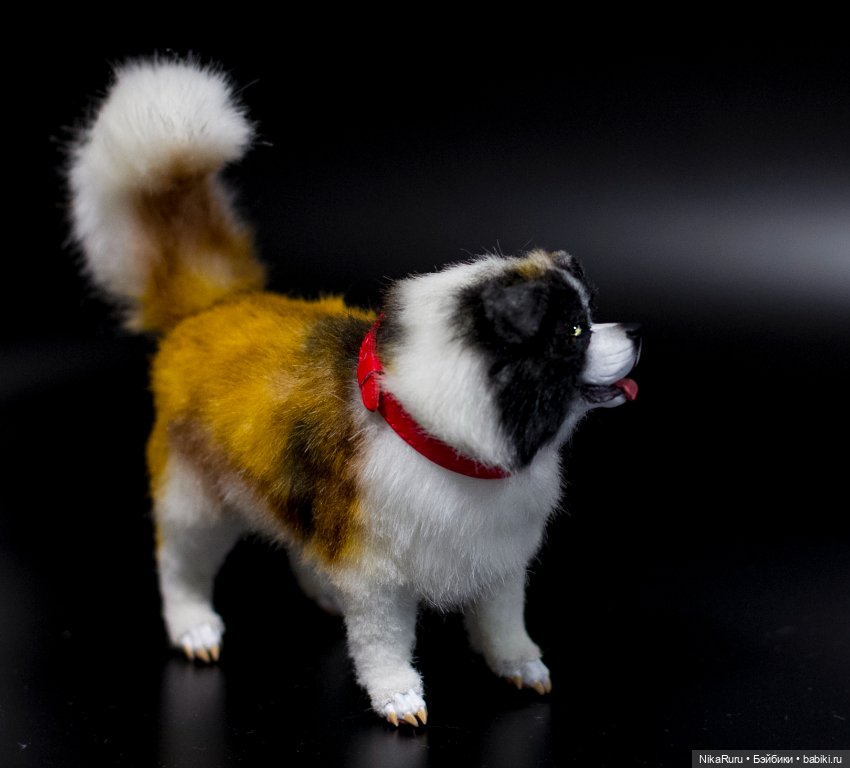 Собака для Барби в смешанной технике формат 1/6 (фото 4)