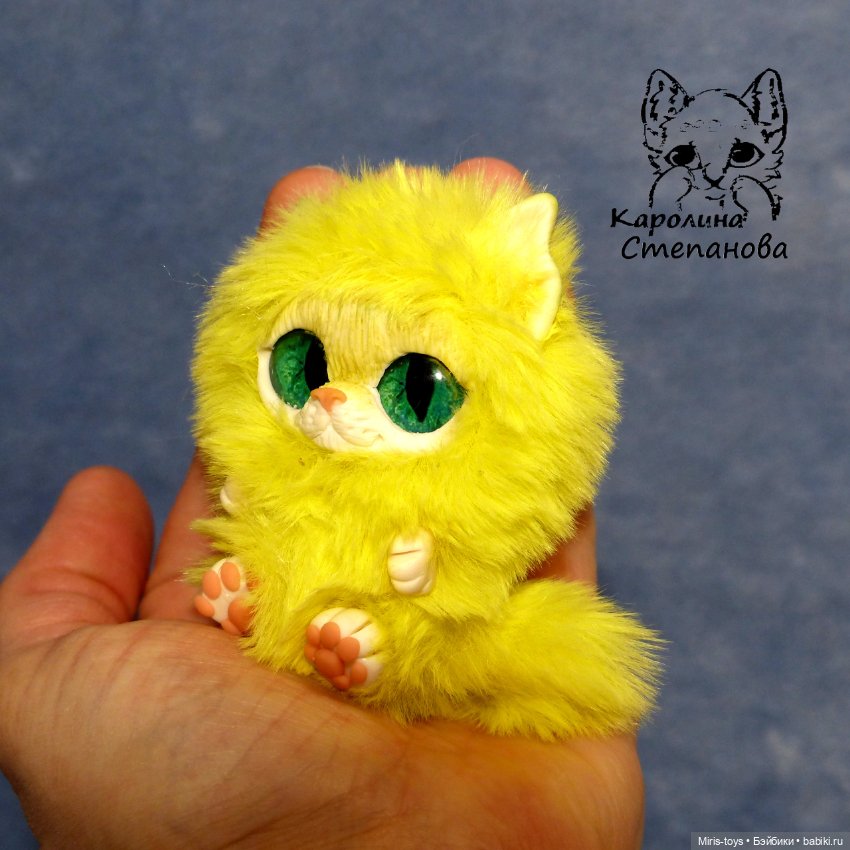 Котенок Пушэн — Авторские игрушки (фото 2)