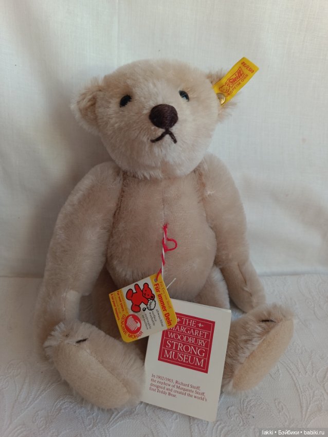 Медведь Steiff — Винтажные куклы и игрушки детства