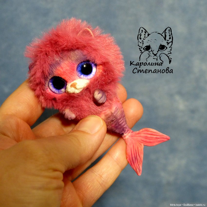 Кошечка русалочка — Авторские игрушки (фото 2)