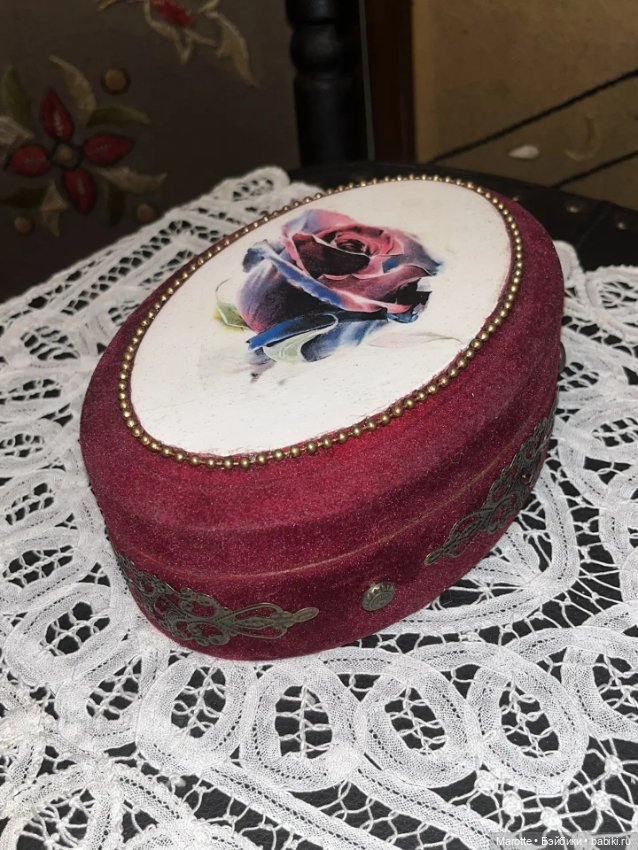 Бархатная шкатулка — Другие аксессуары для кукол (фото 2)