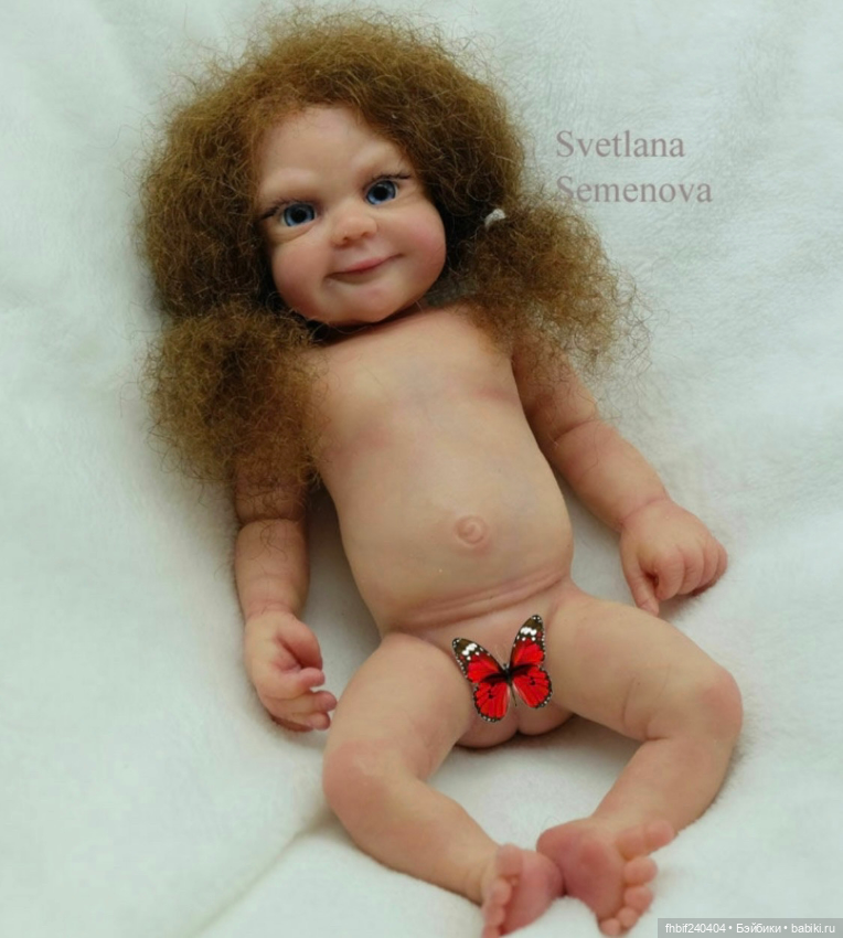 Силиконовая малышка реборн