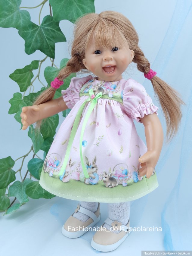 Платьишки для кукол Вихтель 30 см (фото 8)