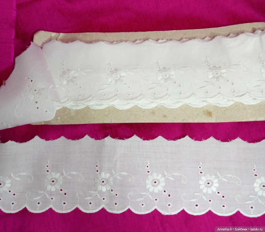 Вышивка на хлопке СССР, большой метраж (фото 6)