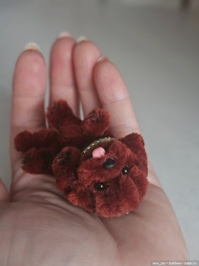 Шоколадный пуделек для барби и других кукол (фото 4)