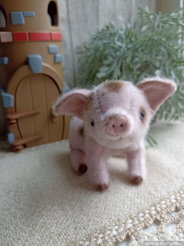 Поросенок Чуня — Авторские игрушки (фото 4)