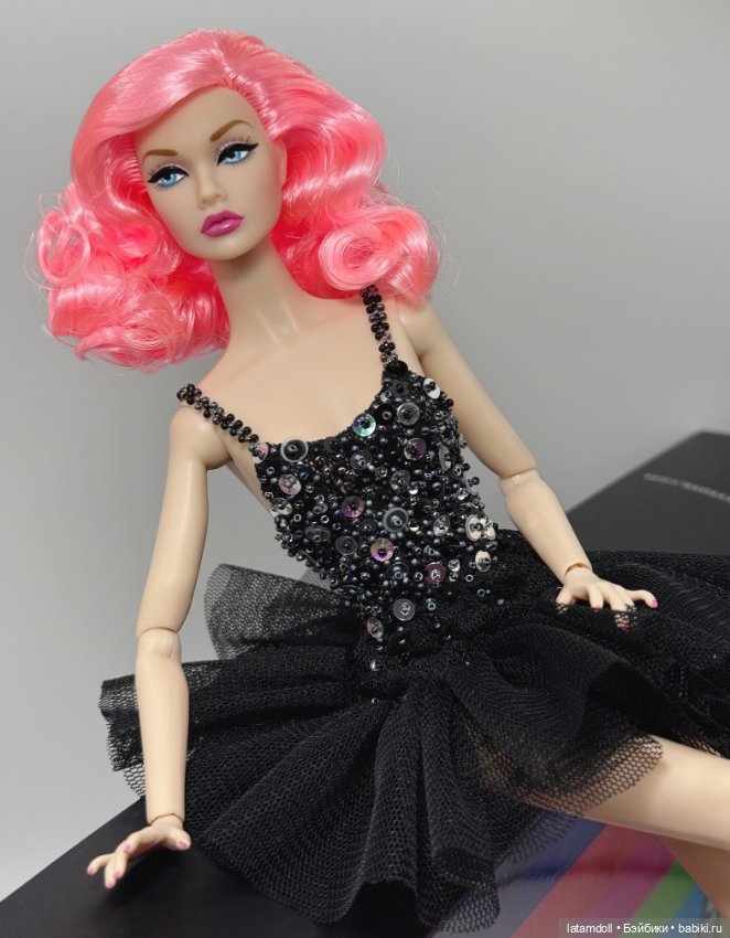 Платье на poppy parker, integrity toys (фото 2)