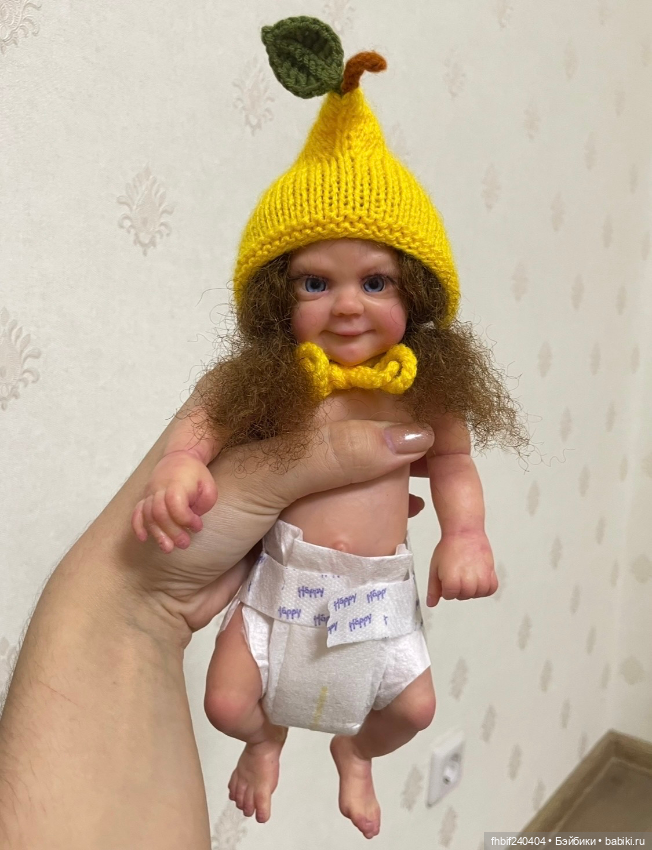 Силиконовая малышка реборн (фото 5)