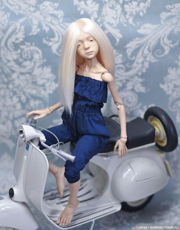 Парик на птичку Лору — Парики для BJD