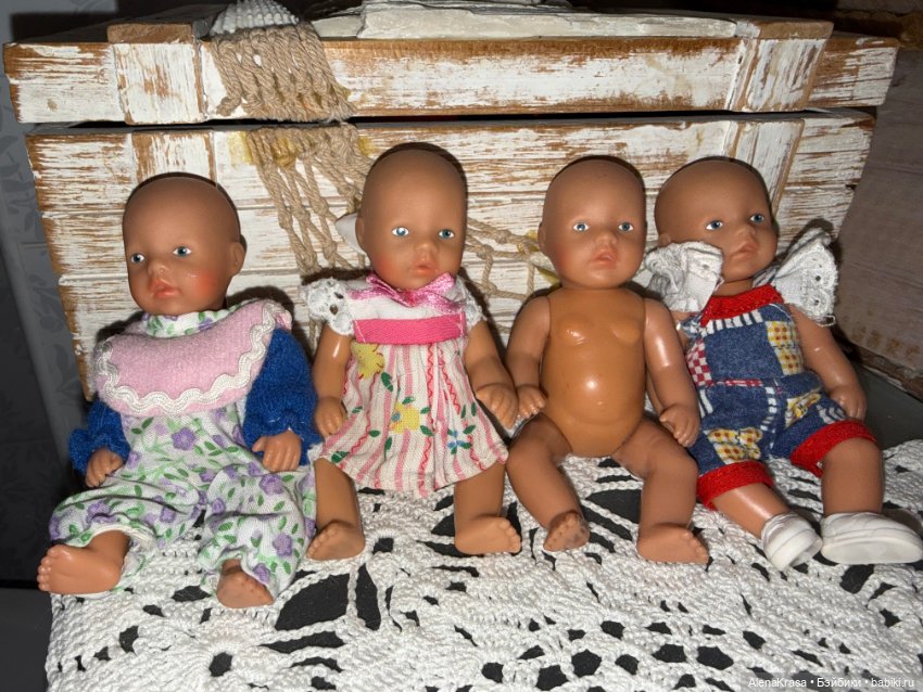 Пупсик mini baby born — Винтажные куклы и игрушки детства