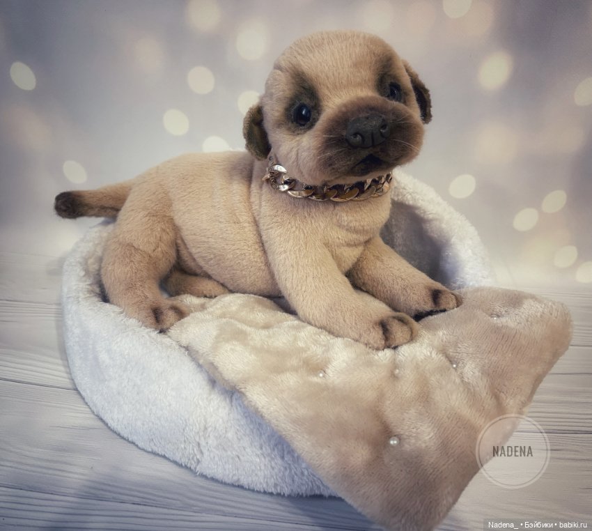 Игрушка щенок лабрадора — Авторские игрушки