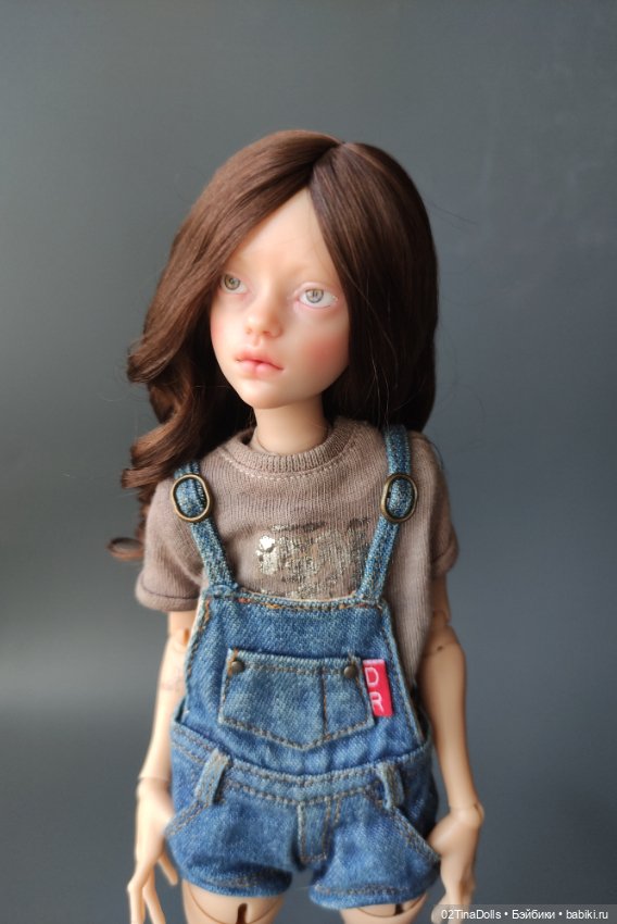 Парики для Chimera, Иден 30 см, кукол Анна Шишкина, Ирина Татарникова и др. с объемом 11.7-12 см