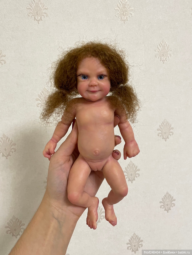 Силиконовая малышка реборн (фото 3)