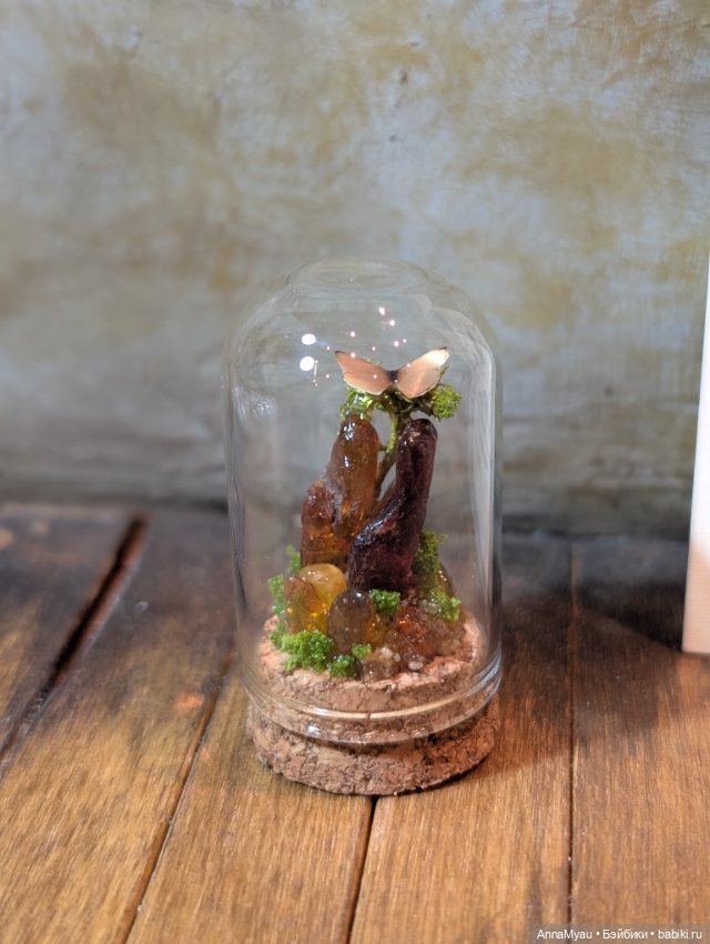 Ботанический клош — Миниатюра для кукол (фото 8)