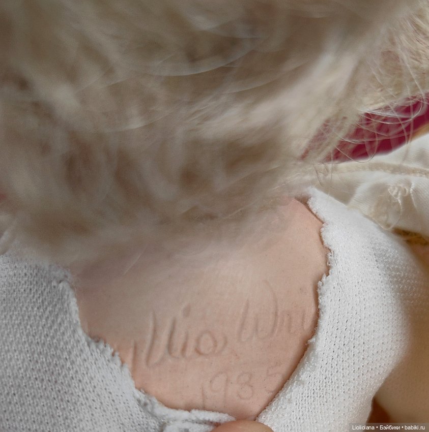 Редкая авторская кукла Джуди от Phyllis Wright США 1985 г