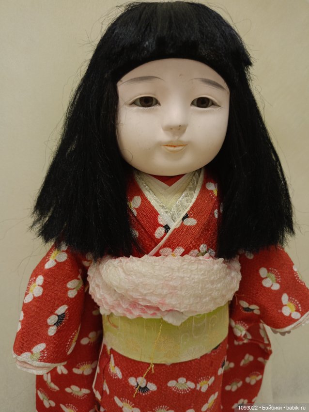 Японская, винтажная кукла Ichimatsu, Ичимацу (фото 2)