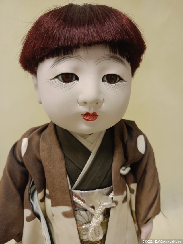 Винтажная японская кукла Ichimatsu, Ичимацу (фото 8)