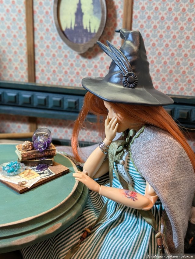 Миниатюрная композиция "Разлитое зелье" (фото 4)