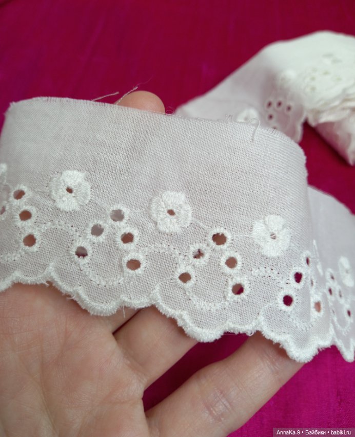 Вышивка на хлопке СССР, большой метраж