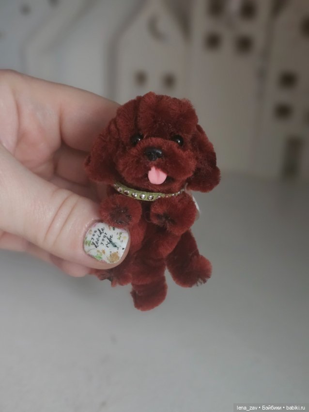 Шоколадный пуделек для барби и других кукол