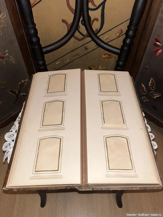 Антикварный альбом для фото (фото 6)